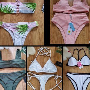 BIG SALE! 5 swimsuits. Two-piece BUNDLE